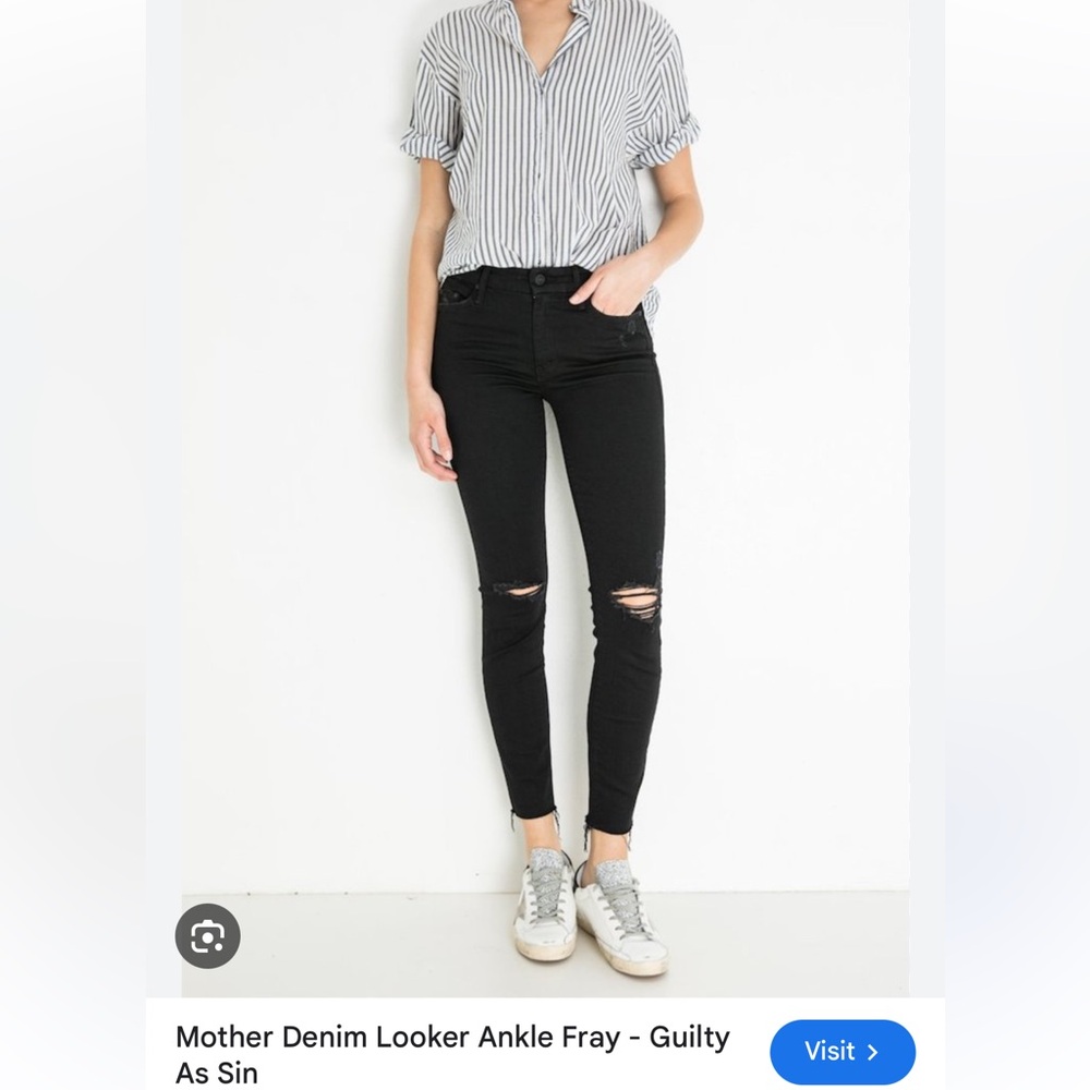 MOTHER The Looker Ankle Fray
Guilty As Sin size 25